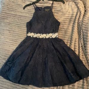Navy blue homecoming dress - Trixxi